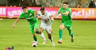 نتيجة مباراة الزمالك والمصري في الدوري العام